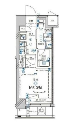 ディアレイシャス西川口の物件間取画像